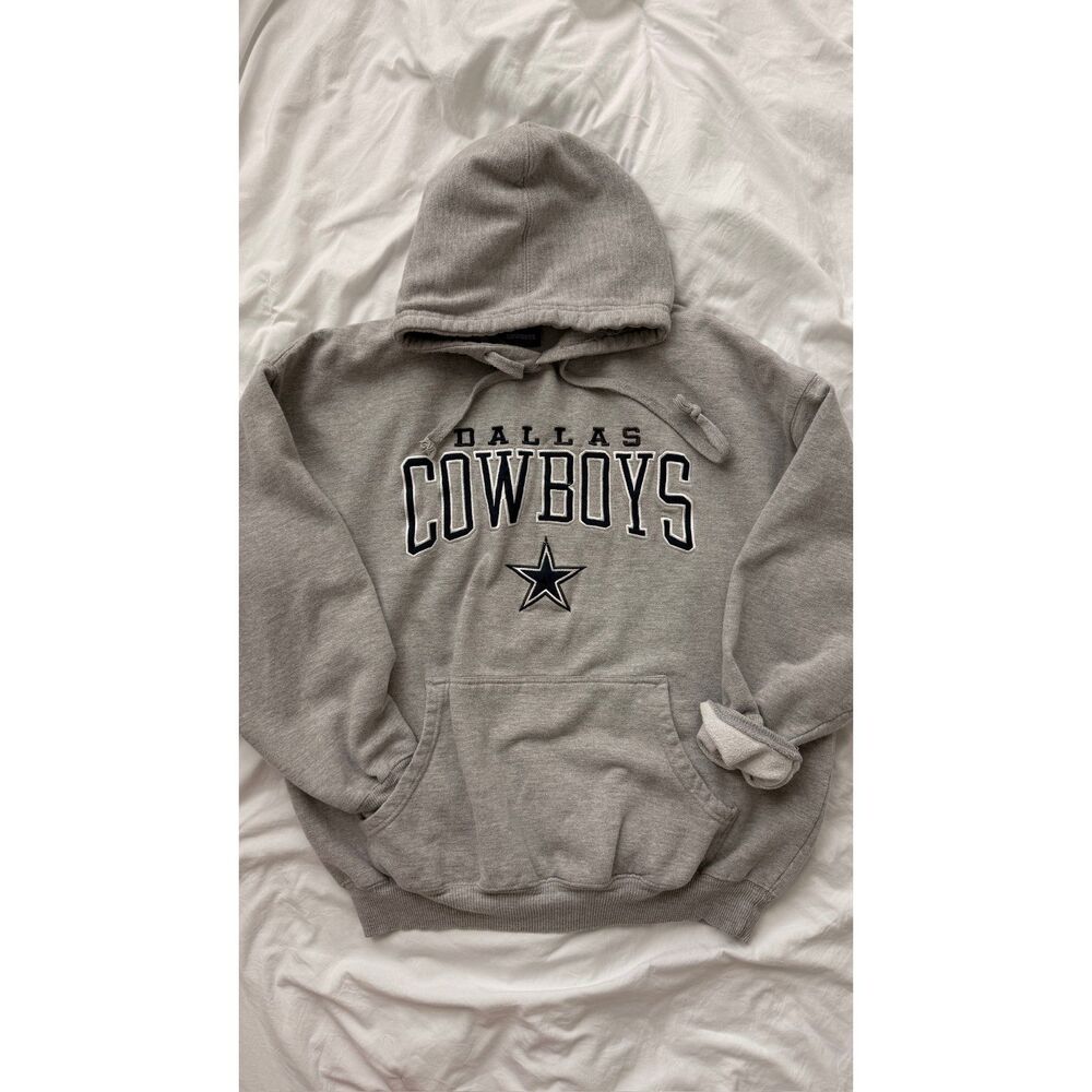 Dallas Cowboys Team Apparel Gray Hoodie